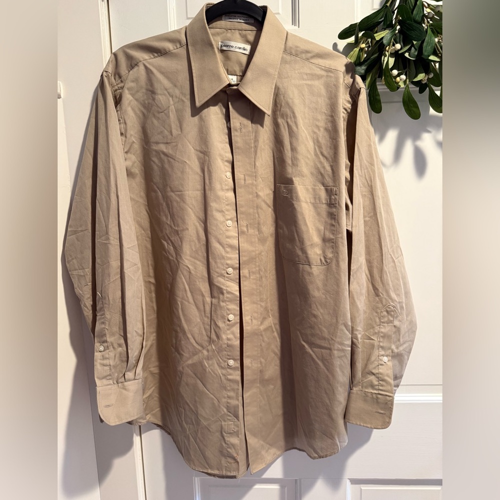 Pierre Cardin  Tan Shirt